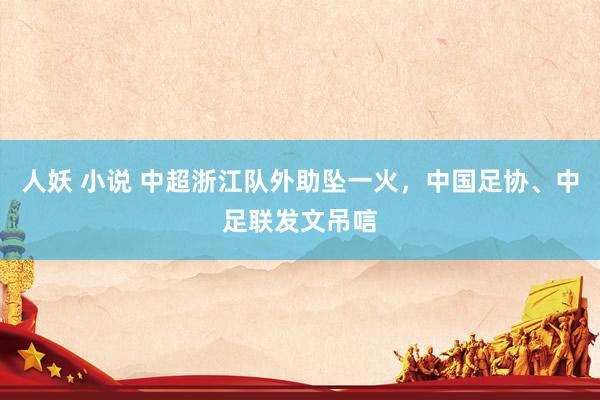 人妖 小说 中超浙江队外助坠一火，中国足协、中足联发文吊唁